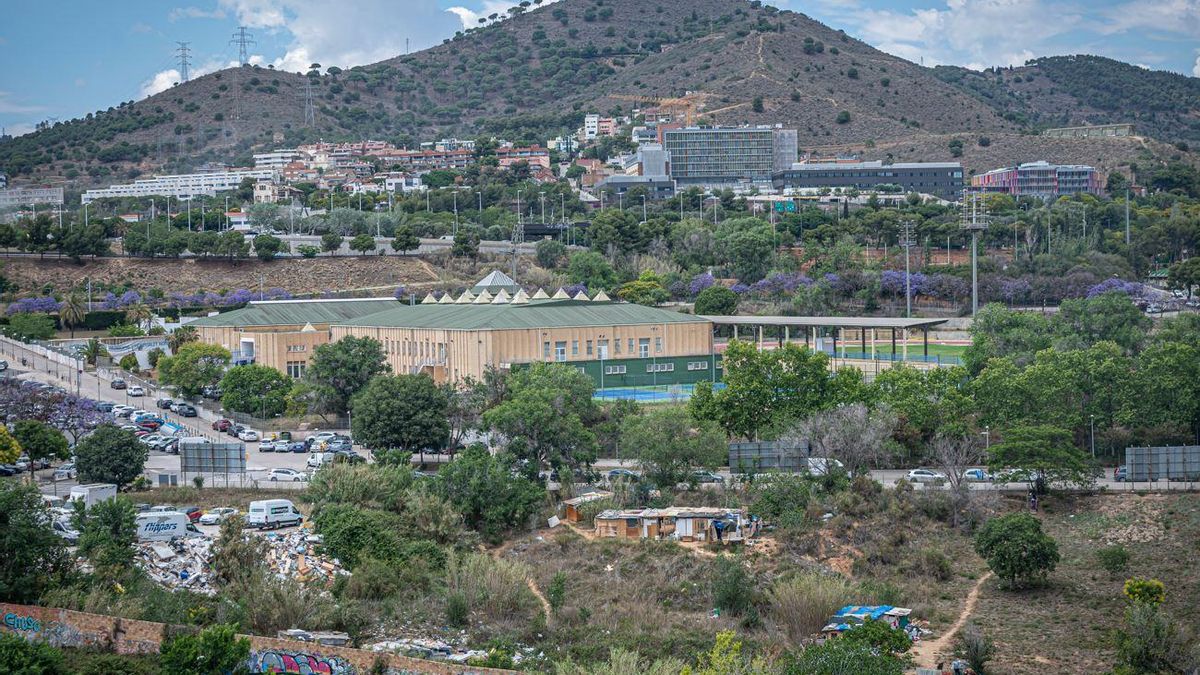 Panorámica del sector Can Rigalt, en la intersección entre Barcelona, L'Hospitalet y Esplugues.