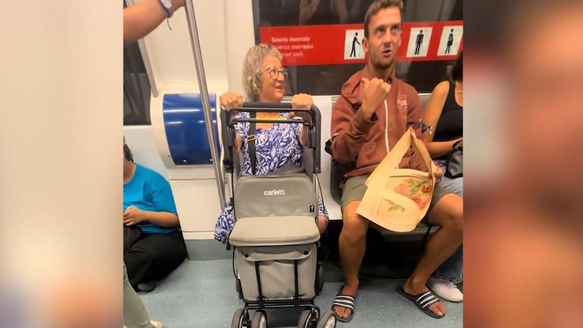 Una mujer mayor, insultada por un hombre en el metro de Barcelona por ser "española": "Maleducado, menos mal que los catalanes no son como tú"
