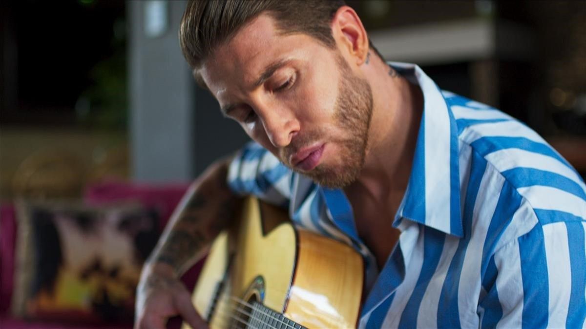 Sergio Ramos muestra su pasión por la música en el documental 'El corazón de Sergio Ramos', Amazon Prime Video.