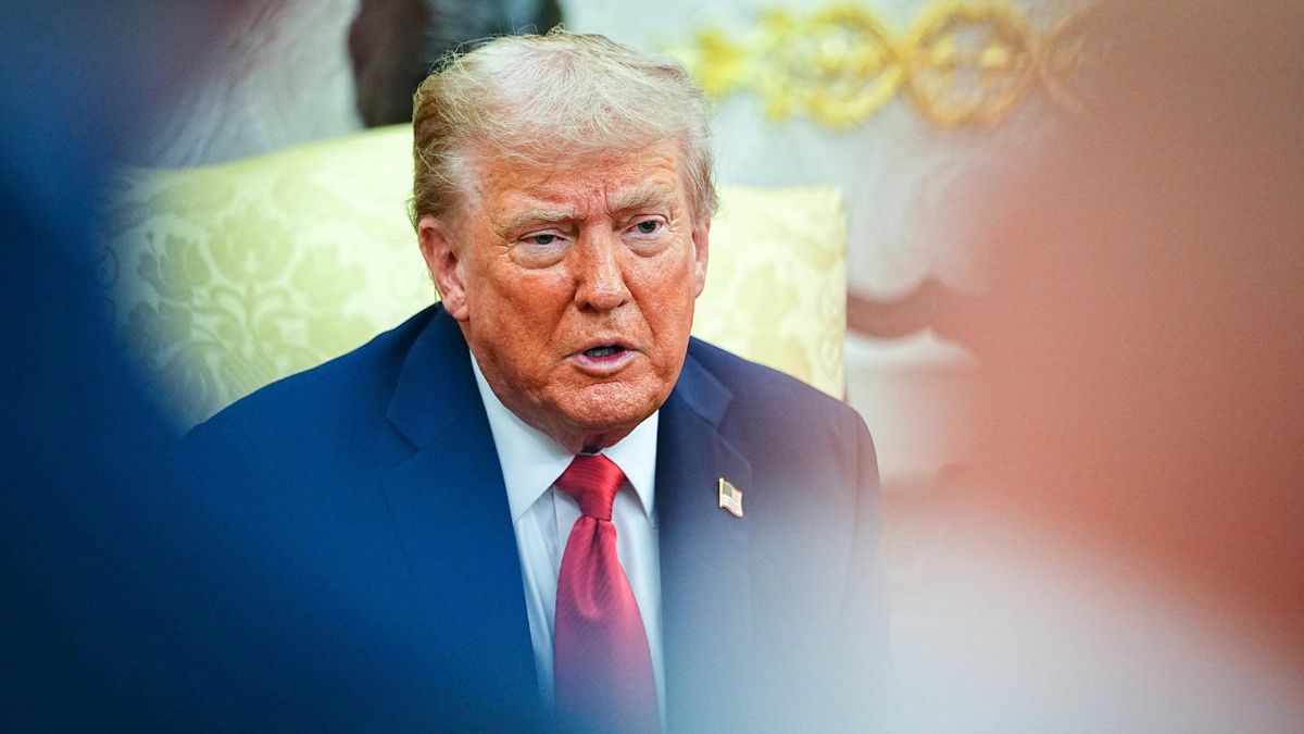 El presidente de EEUU, Donald Trump