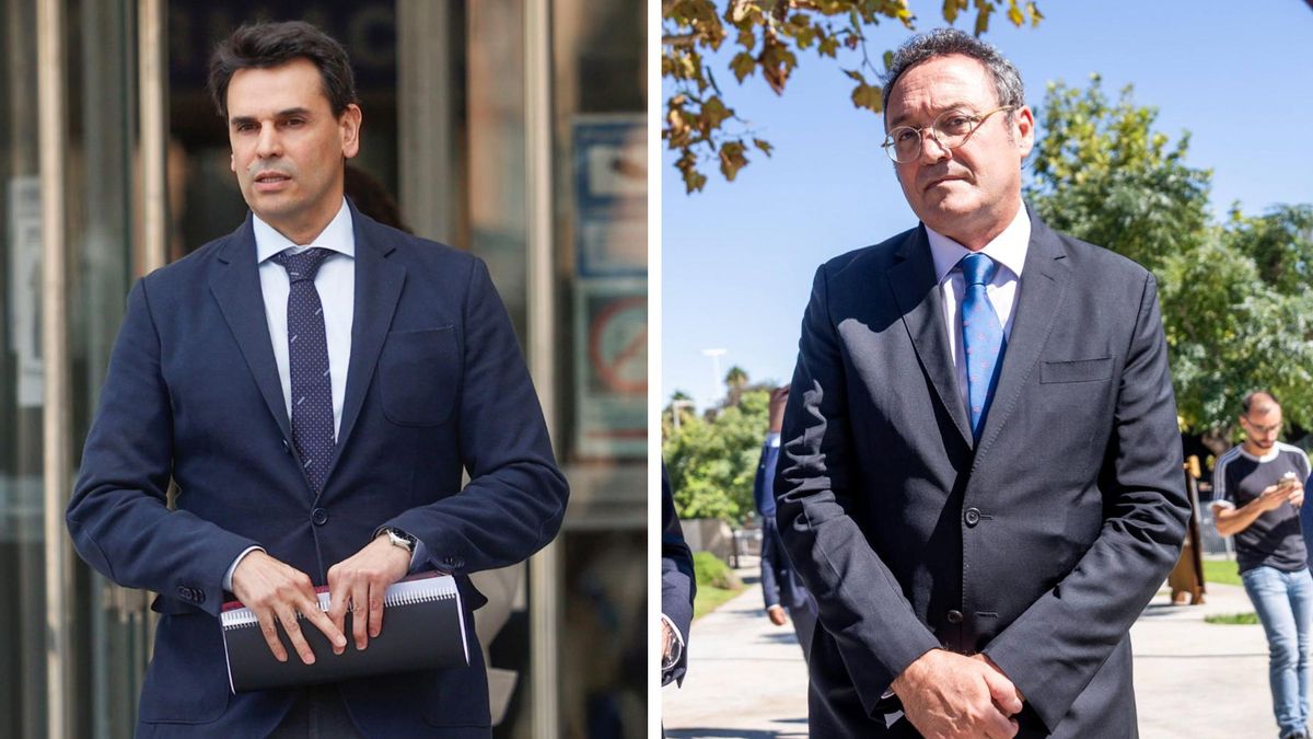 Alberto González Amador y Álvaro García Ortiz.