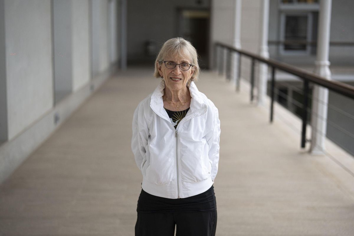 Claudia Goldin, lauréate du prix Nobel d'économie, sur le campus de l'UPF Ciutadella à Barcelone