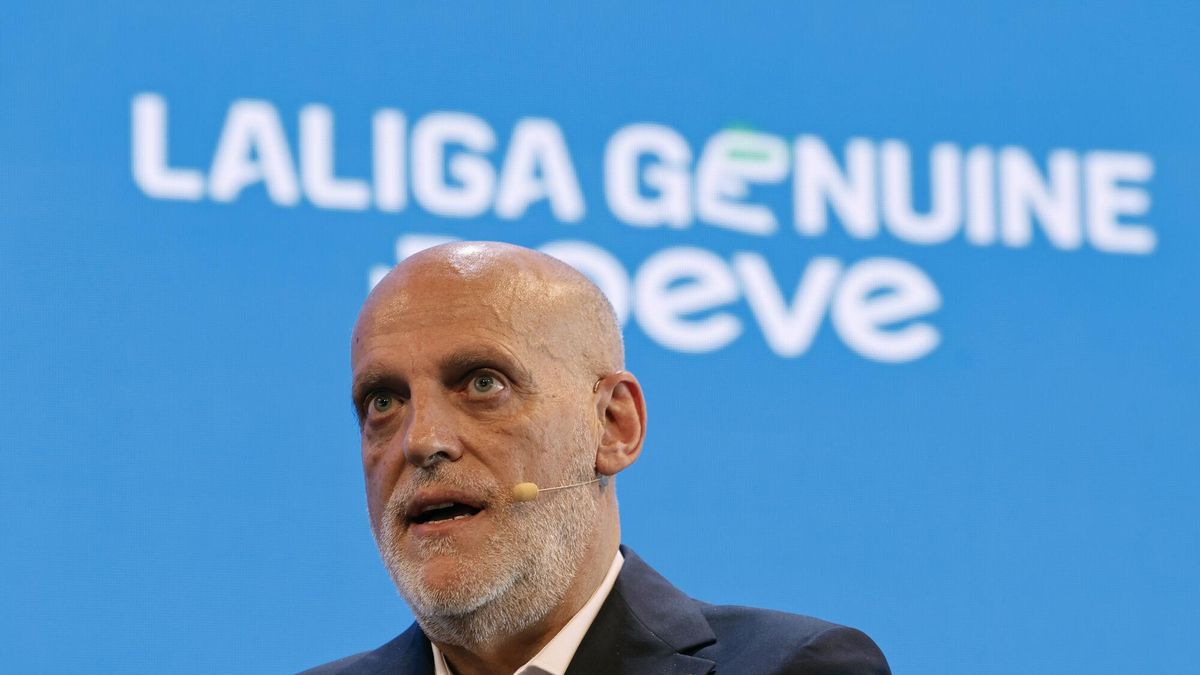 Javier Tebas, presidente de LaLiga.