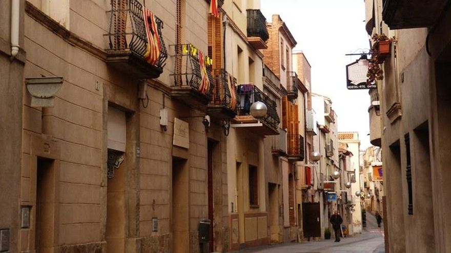 Calle de Sant Esteve de Sesrovires.