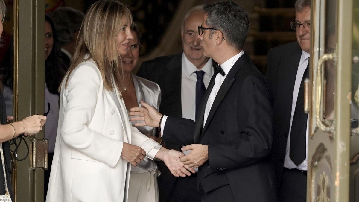 Isabel Perelló y Félix Bolaños. Inauguración año judicial en el Tribunal Supremo.