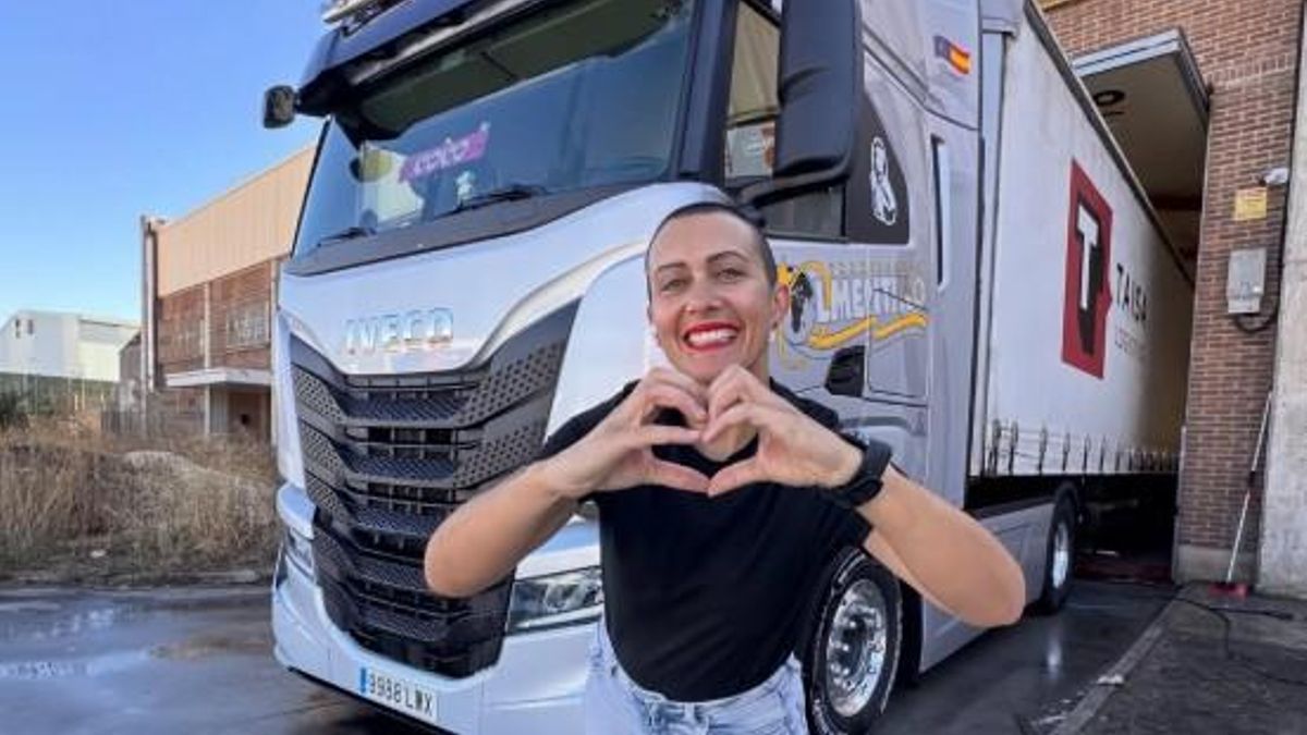 Muere de forma repentina Oti Cabadas, la camionera e influencer de 41 años que rompió con los estereotipos del sector