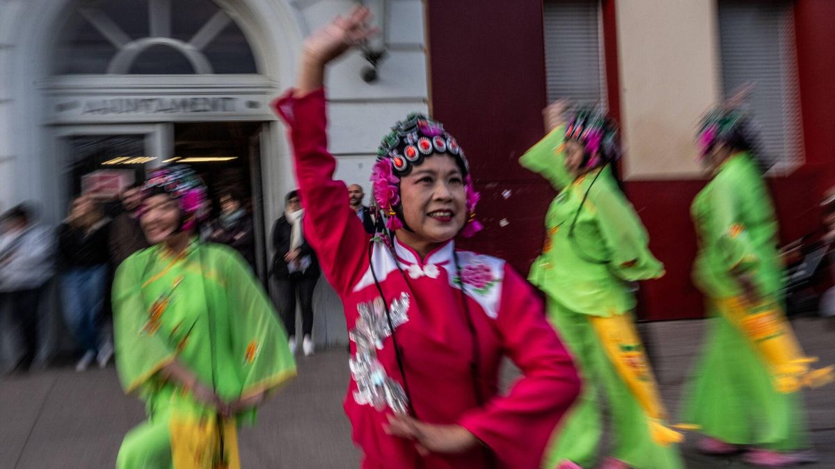 Año nuevo chino en Barcelona.