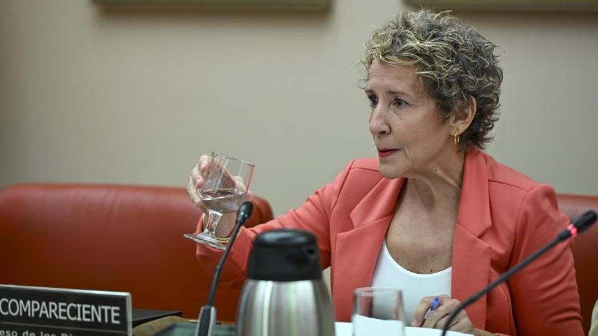 Aina Calvo, secretaria de Estado de seguridad, este lunes en el Congreso.