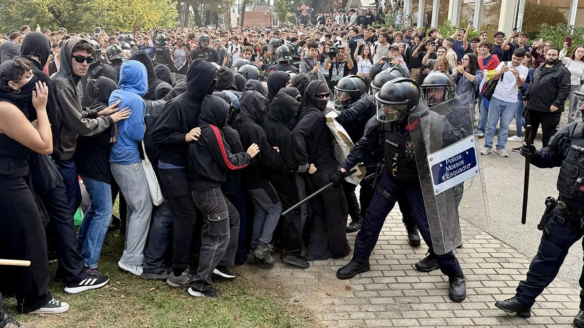 Tensión en la UAB ante la visita de Vito Quiles a Bellaterra