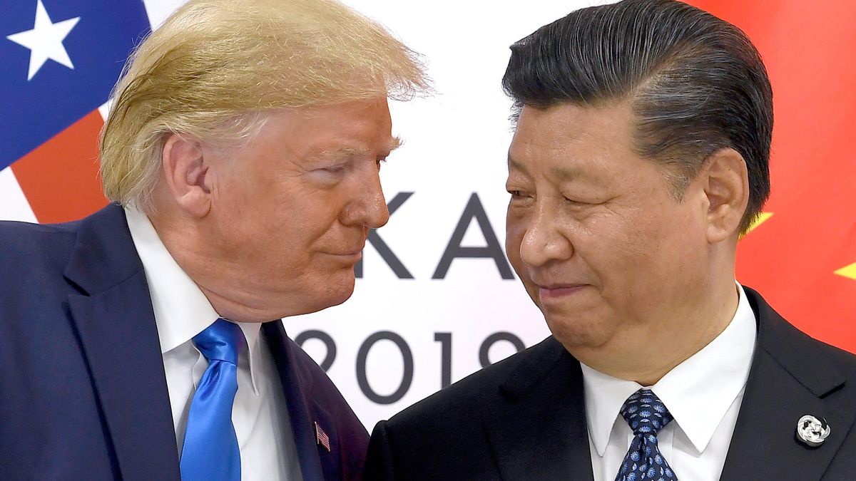 Donald Trump y Xi Jinping.