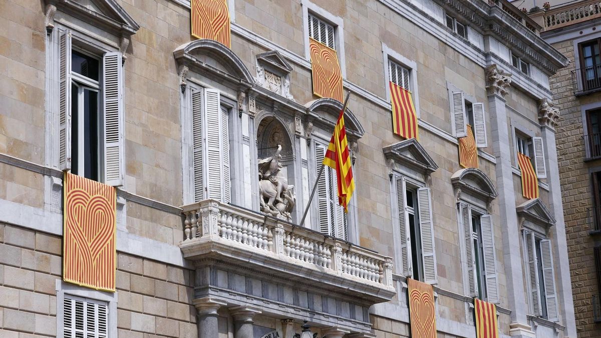 Fachada del Palau de la Generalitat