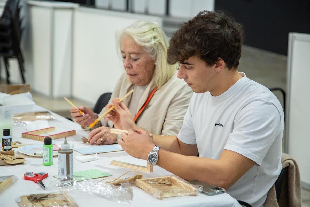 Participants à l'un des ateliers du festival.