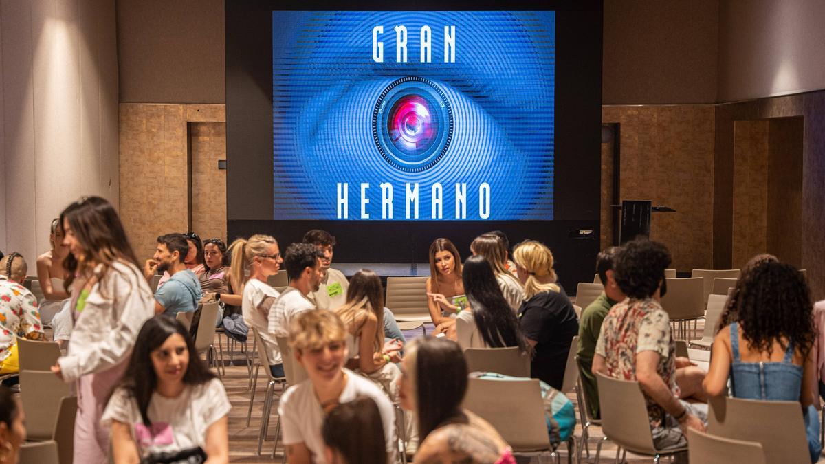 Proceso de cásting del reality Gran Hermano en Barcelona (2024).