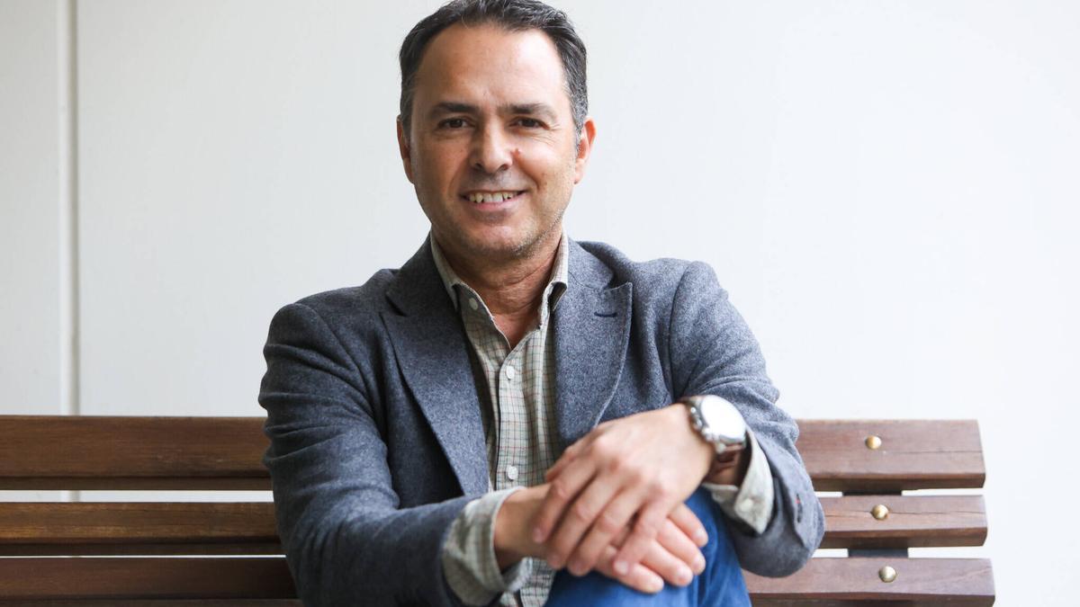 Rial Boubeta, ayer, en Santiago.