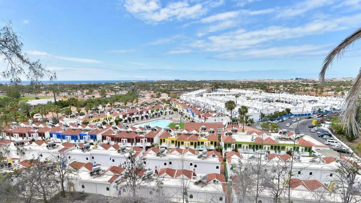 Vista general del Campo Internacional de Maspalomas.