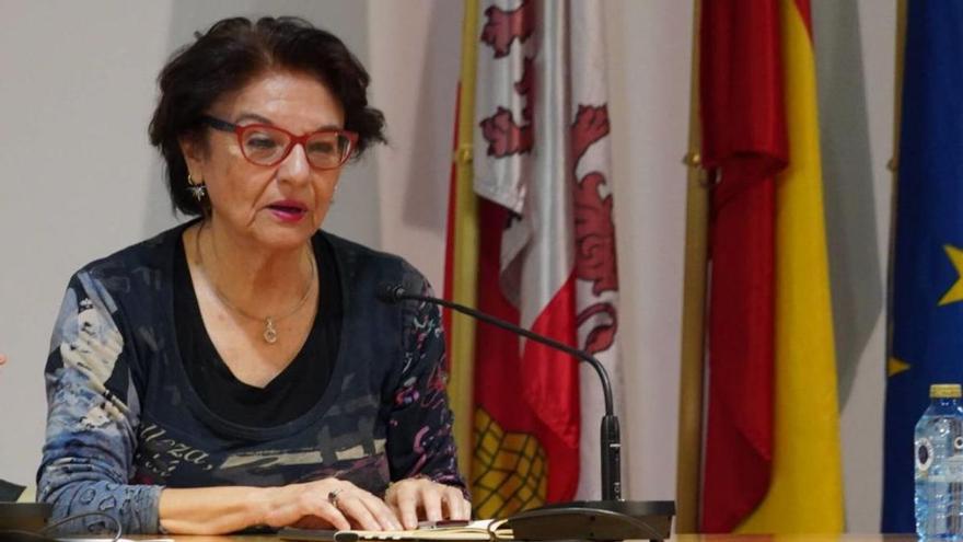 Soledad Murillo, ponente en el Congreso de Violencia de Género de Castilla y León, celebrado en Zamora.