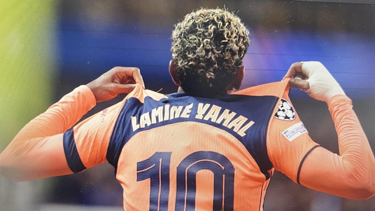 Lamine Yamal, la gran estrella del FC Barcelona.