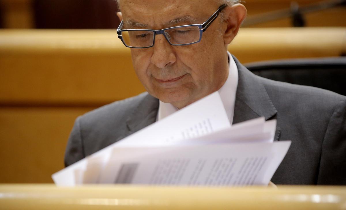 Cristobal Montoro, ancien ministre des Finances, sur une photo d'archive.