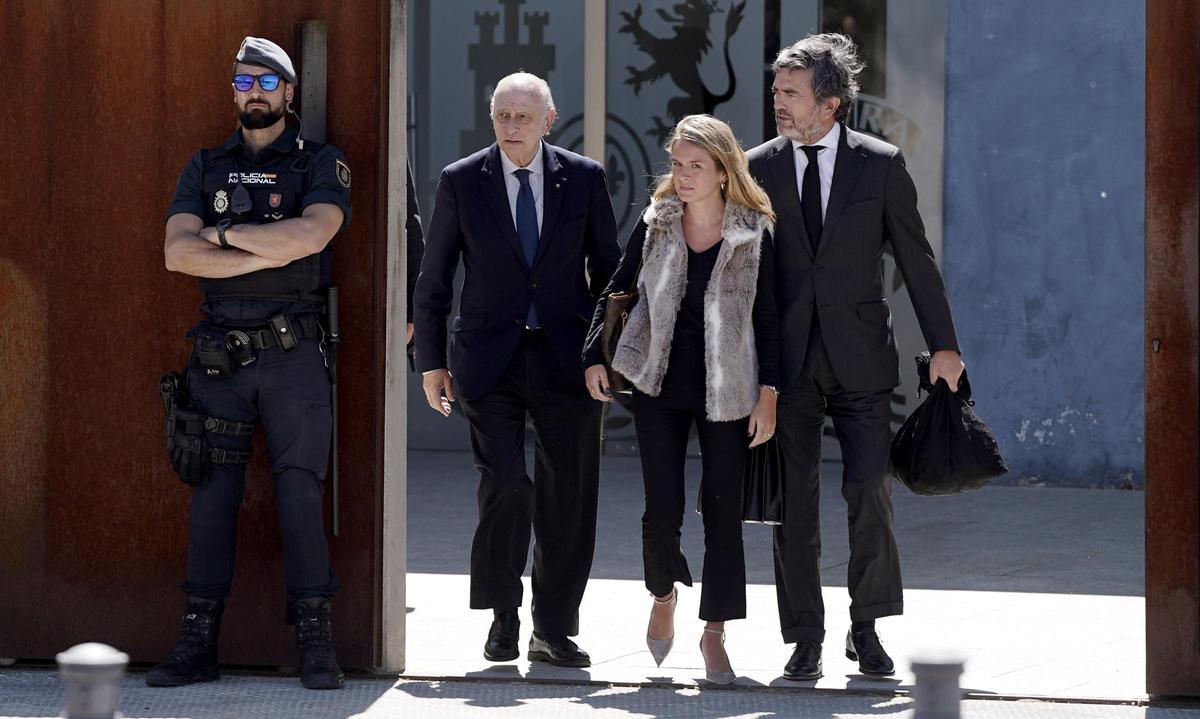 L'ancien ministre de l'Intérieur Jorge Fernández Díaz. Procès de l'Opération Cuisine, à la Cour Nationale.