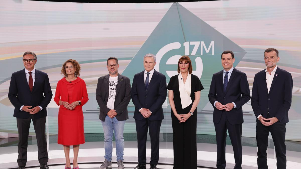 DÉBAT ÉLECTIONS EN ANDALOUSIE | Moreno combat le vote de droite pour arrêter Vox et fait face à une offensive coordonnée de la gauche