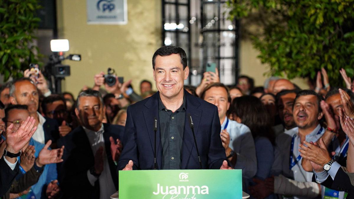 Le PP perd la majorité absolue en Andalousie et est entre les mains de Vox, le PSOE coule et la gauche andalouse surprend