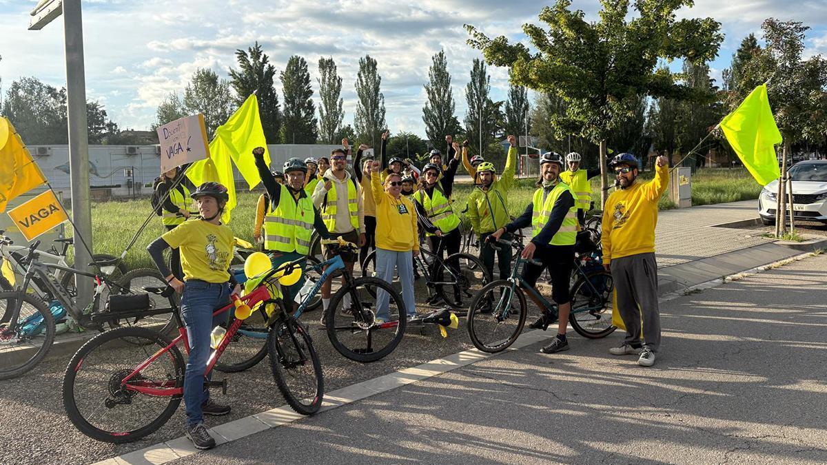 Las bicicletadas de profesores de la Catalunya central, en marcha