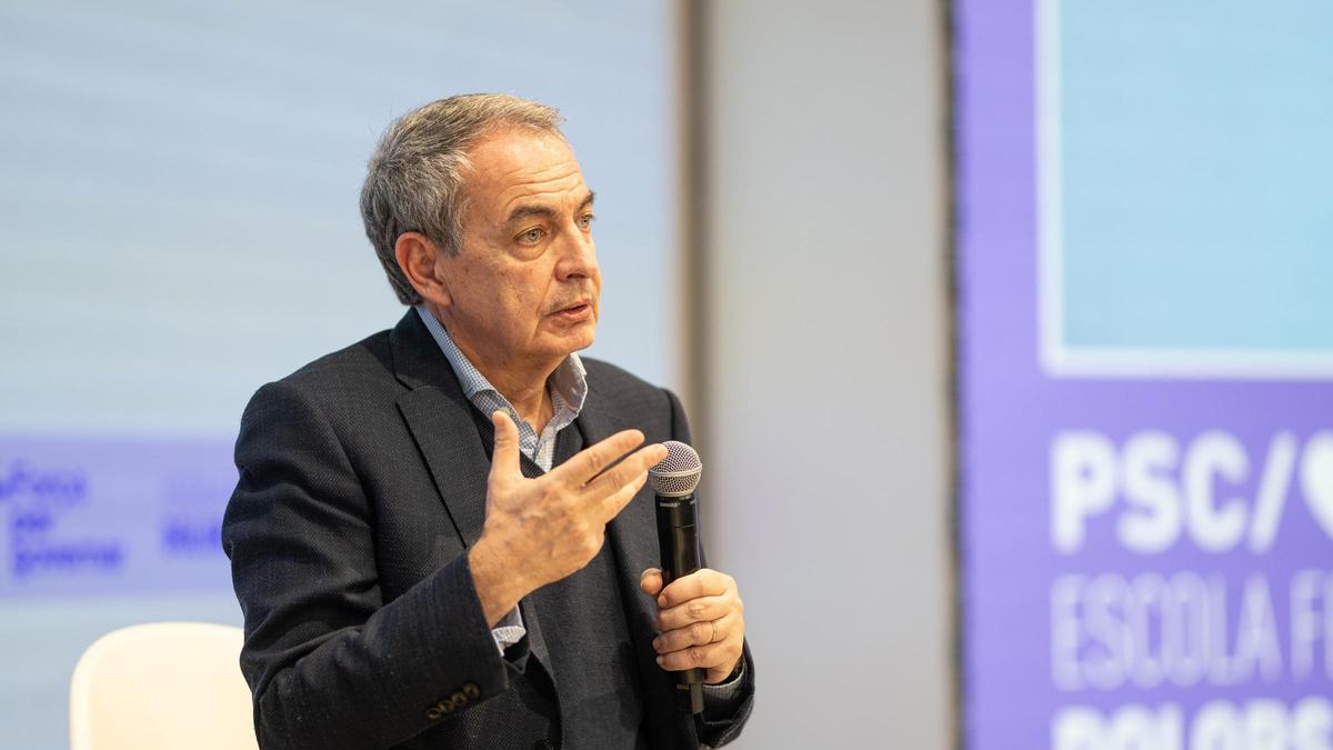 El expresidente del Gobienro José Luis Rodríguez Zapatero