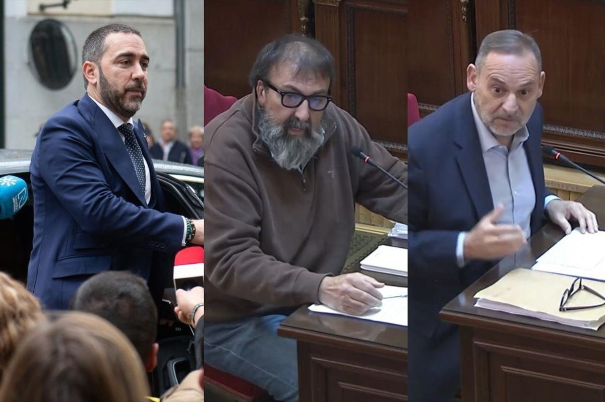 Dossier - L'homme d'affaires Víctor Aldama, l'ancien conseiller Koldo García et l'ancien ministre José Luis Ábalos (de gauche à droite de l'image)