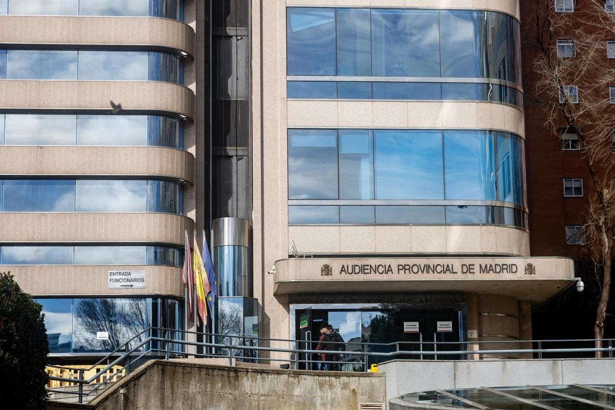 Dossier - Extérieur du siège du Tribunal provincial de Madrid, le 28 janvier 2026, à Madrid (Espagne).