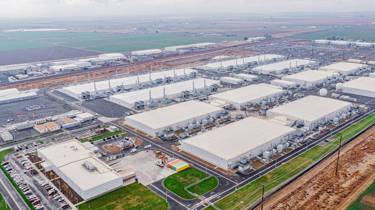 Un data center Microsoft, gros consommateur d'énergie