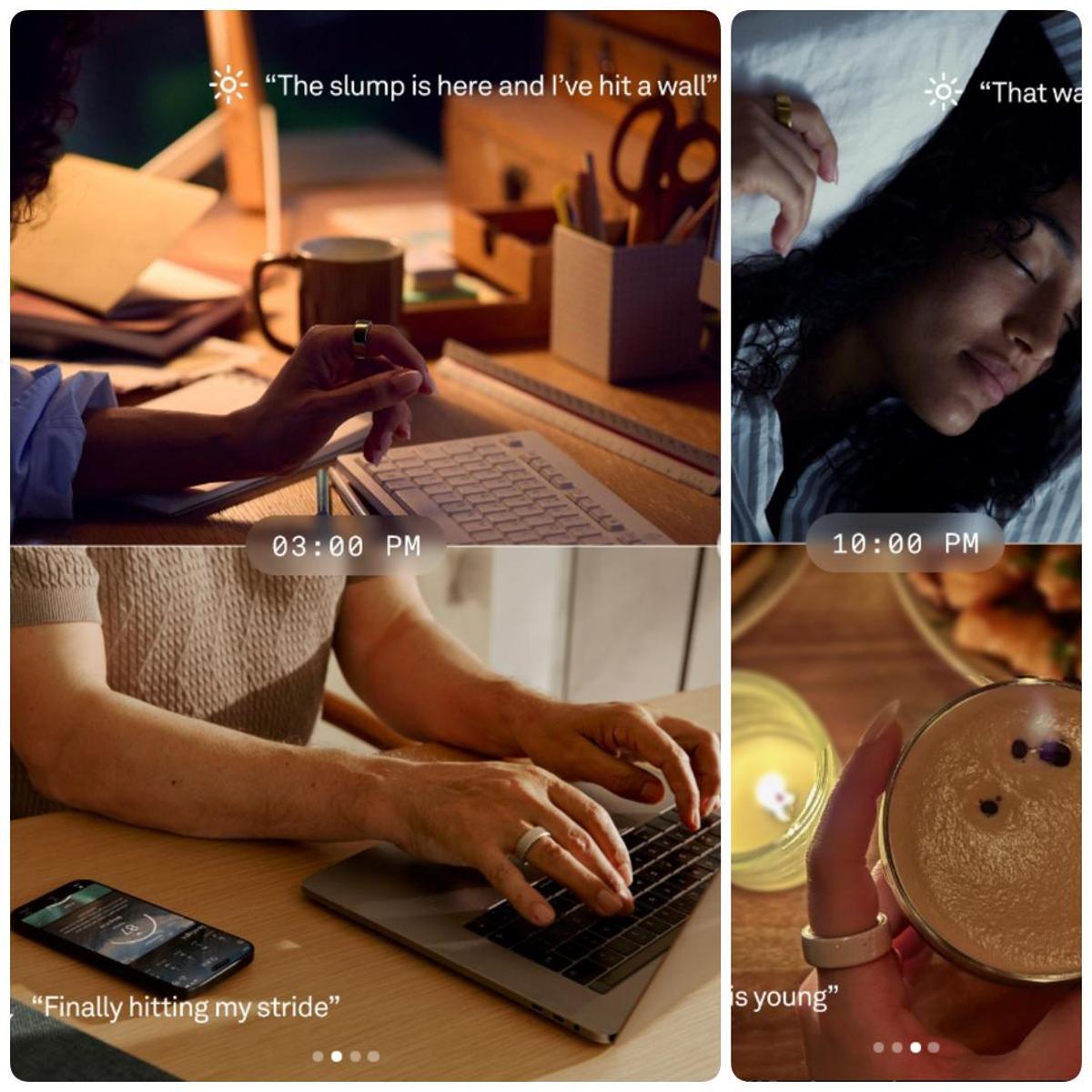 Oura Ring, l'une des marques de bagues les plus connues utilisées pour surveiller notre santé.