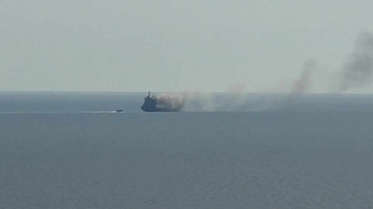 Rusia ataca un buque civil frente a la costa de Odesa