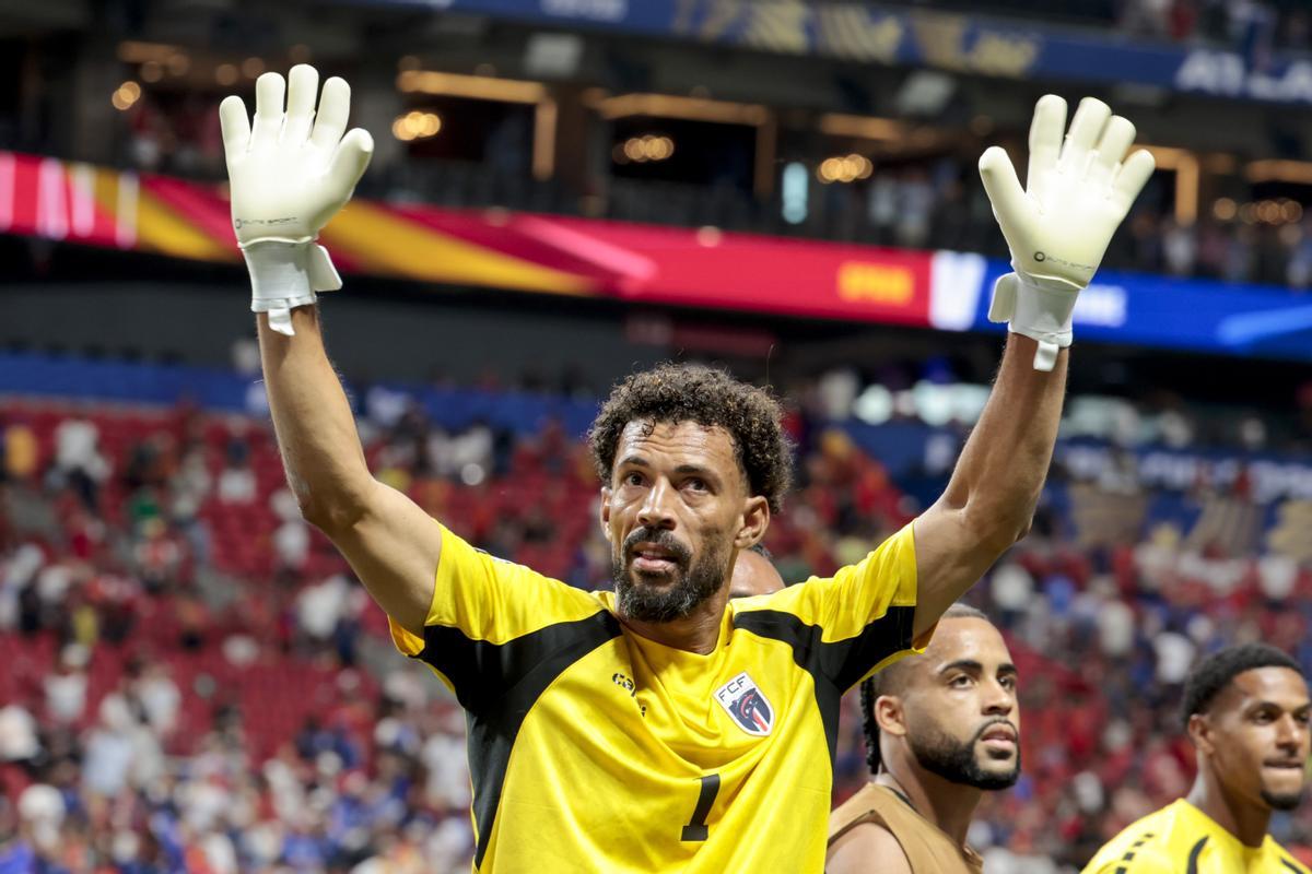 Vozinha, lors du match contre l'Espagne