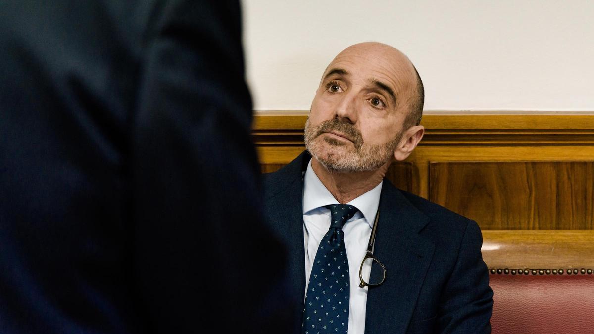 Archivo - El empresario Julio Martínez Martínez comparece ante la comisión de investigación del ‘caso Koldo’, en el Senado, a 9 de abril de 2026, en Madrid (España).