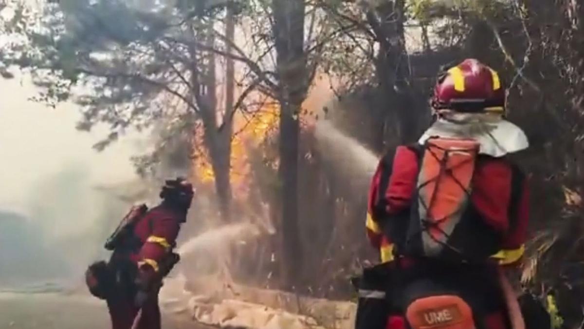 Declarada la emergencia nacional por los incendios descontrolados de Madrid, Burgohondo y El Tiemblo en Ávila