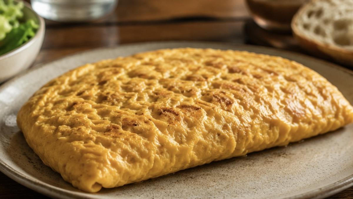 Le cas étonnant de l'omelette au crochet (image générée par l'IA).