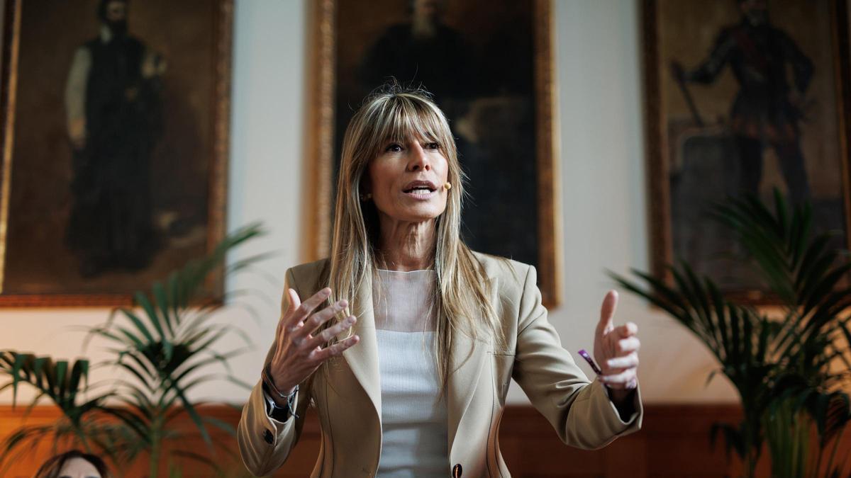 Archivo -  Begoña Gómez, esposa del presidente del Gobierno, Pedro Sánchez.