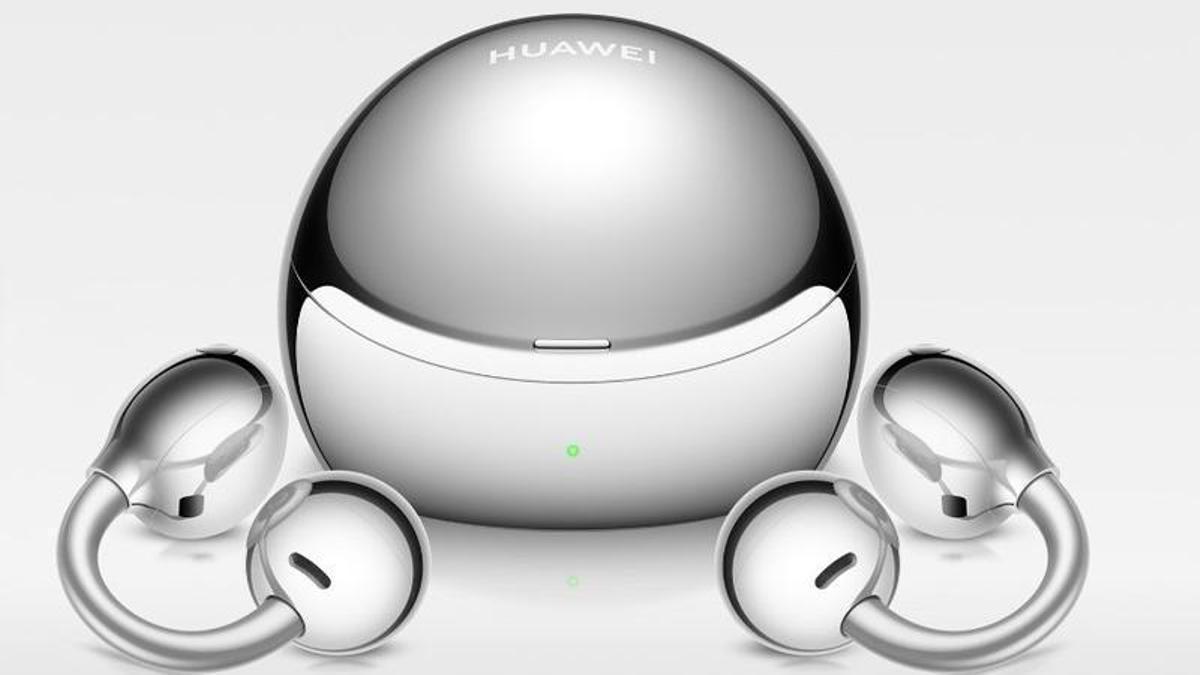Imagen de nuevos auriculares que asoma en la web de Huawei.