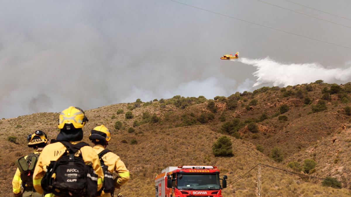 Tragedia en Los Gallardos (Almería): carrera contra el reloj para extinguir el fuego