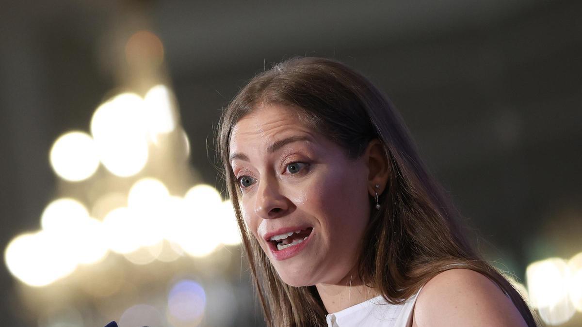 La portavoz del PP en el Congreso, Ester Muñoz.
