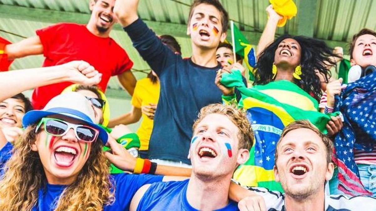 El reto de besar en el Mundial.