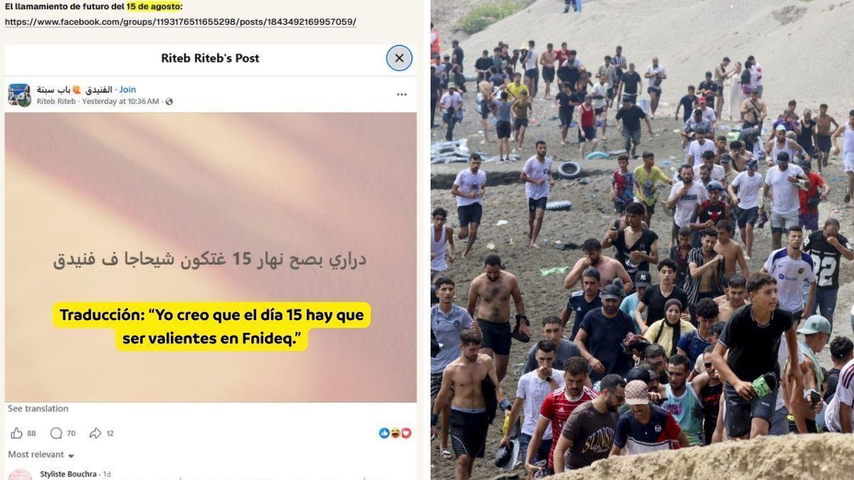 Así vive Ceuta tras la llegada masiva de migrantes: entre 3.000 y 5.000 siguen en la ciudad