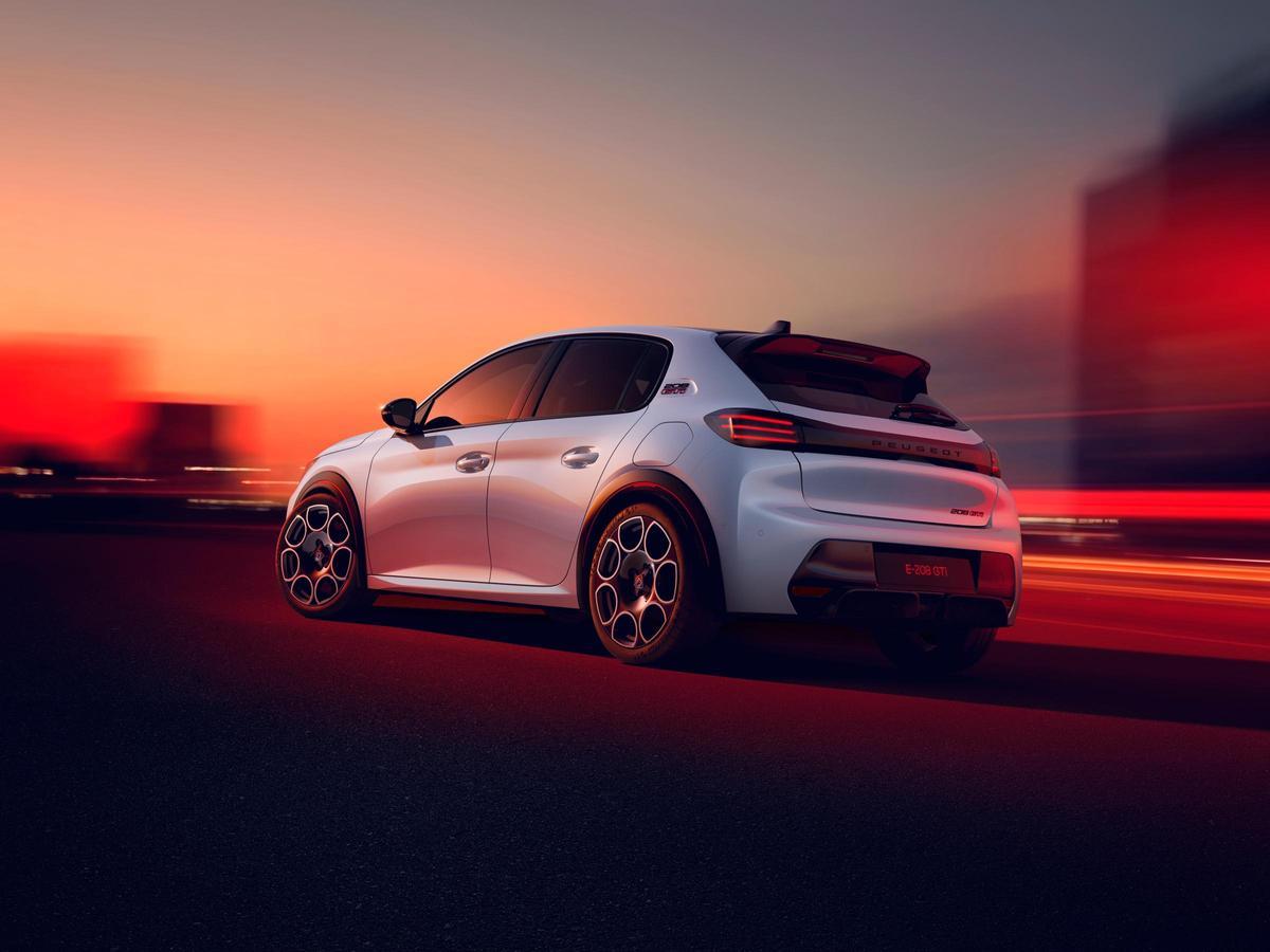 La nouvelle Peugeot E-208 GTi est le modèle le plus puissant et le plus performant du segment B