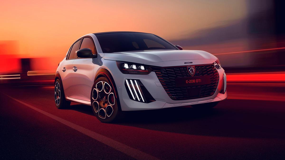 Sensaciones de conducción apasionantes y prestaciones excepcionales: así es el nuevo Peugeot E-208 GTi 100% eléctrico