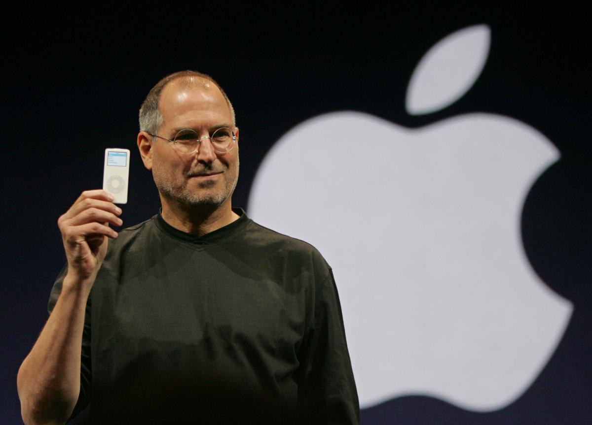 Steve Jobs, homme d'affaires américain, co-fondateur d'Apple