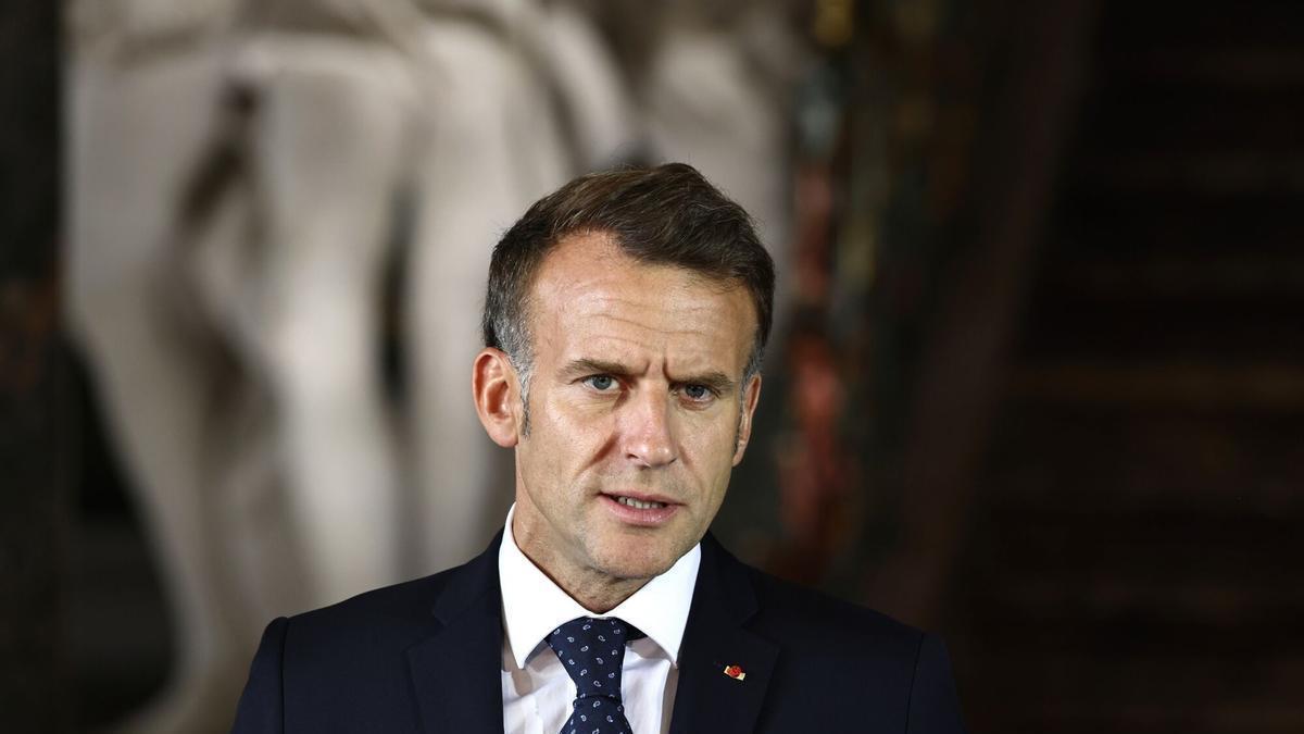 El presidente francés, Emmanuel Macron, en una imagen de archivo.