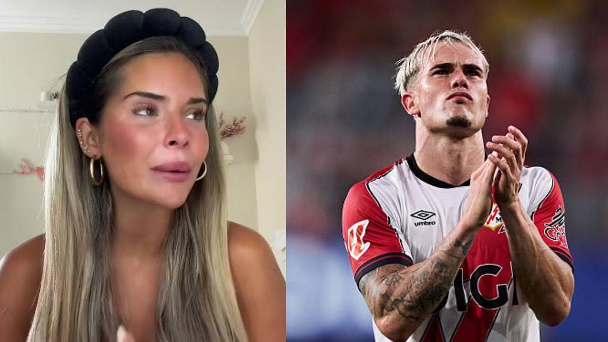 La creadora de contenido Pawgli, junto a su pareja, Pep Chavarría, nuevo jugador del Chelsea.