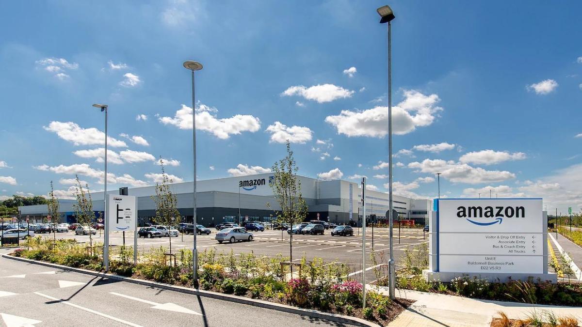Sede de Amazon en el Baldonnell Business Park de Dublín.