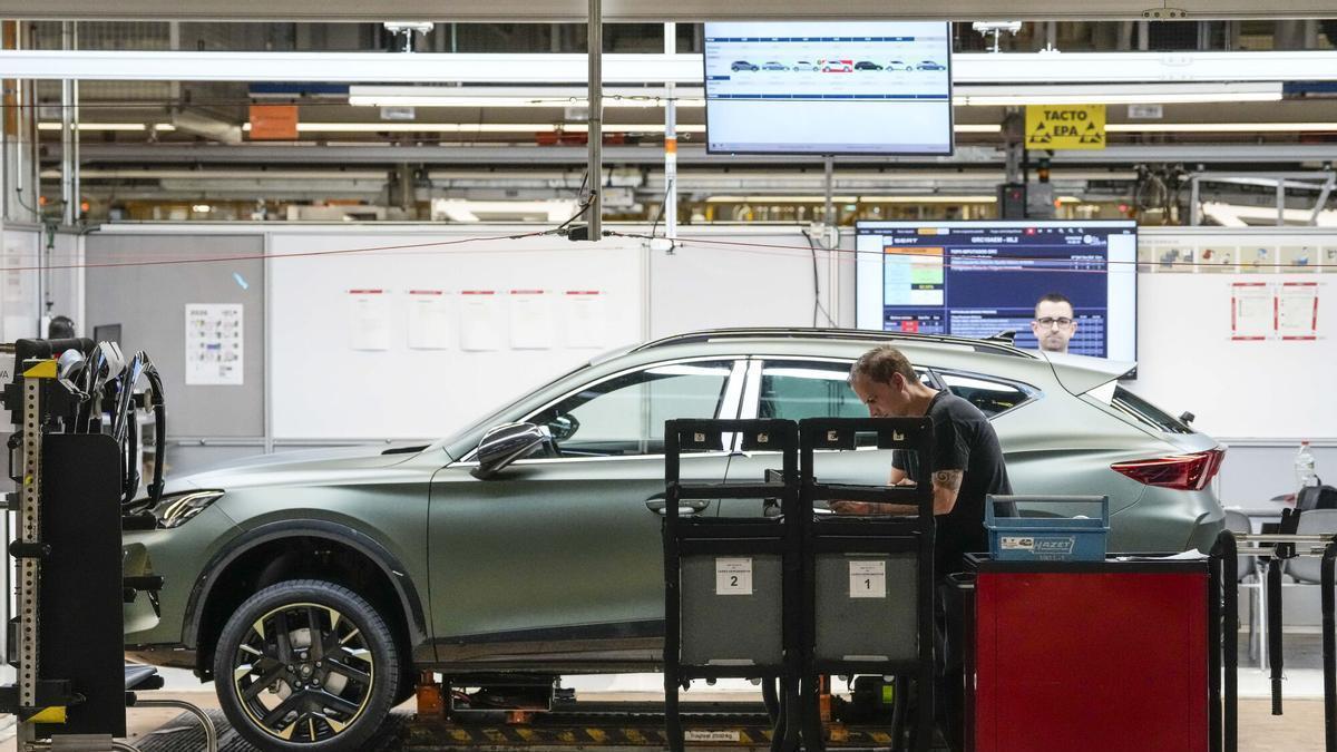 Planta de Seat en Martorell (Barcelona).