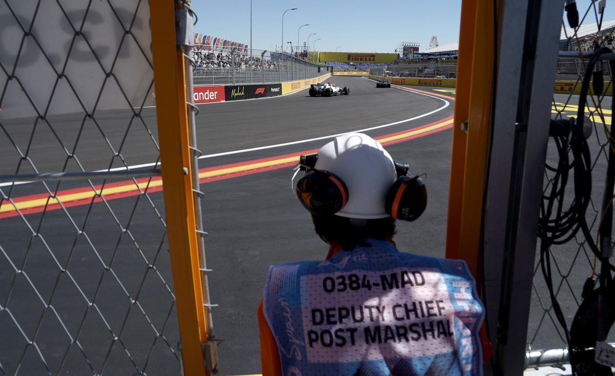 Vue du circuit lors des essais libres vendredi.